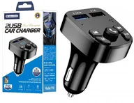 Transmitery FM - JELLICO TRANSMITER BLUETOOTH FM ŁADOWARKA 2xUSB - miniaturka - grafika 1