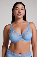 Biustonosze - Hunkemöller Biustonosz nieusztywniany z fiszbinami Diva Niebieski - miniaturka - grafika 1