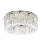 Lampy sufitowe - Lampa sufitowa plafon kryształowy chromowy MARANGA 18-33338 Candellux - miniaturka - grafika 1