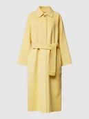 Płaszcze męskie - Płaszcz wełniany z wiązanym paskiem - miniaturka - grafika 1