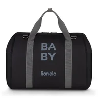 Torby i organizery dla mam - Lionelo torba do wózka IDA BLACK ONYX - miniaturka - grafika 1