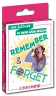 Książki do nauki języka angielskiego - Remember & Forget Gra karciana do nauki - miniaturka - grafika 1