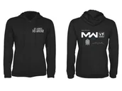 Gadżety dla graczy - GAYA ENTERTAINMENT Bluza z kapturem Call of Duty Modern Warfare "Logo" Czarna L - miniaturka - grafika 1