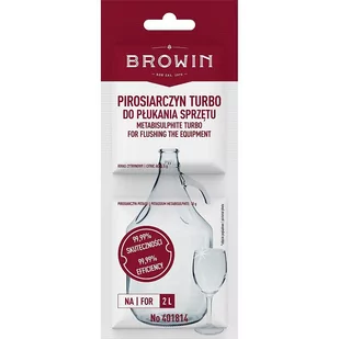 BROWIN Pirosiarczyn 15 g TURBO BROWIN - Domowy wyrób alkoholu - miniaturka - grafika 1
