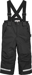 Playshoes Chłopięce z Podszewką, Spodnie Narciarskie, Spodnie Snowboardowe, Spodnie Śniegowe, Czarne, 128 cm - Spodnie narciarskie - miniaturka - grafika 1