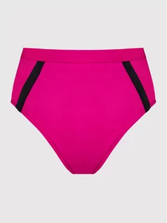 Stroje kąpielowe - Calvin Klein Swimwear Dół od bikini KW0KW01857 Różowy - grafika 1