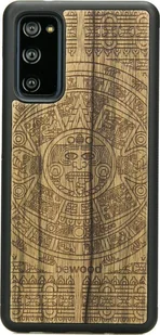 BeWood Drewniane Etui Samsung Galaxy S20 FE KALENDARZ AZTECKI LIMBA - Etui i futerały do telefonów - miniaturka - grafika 1