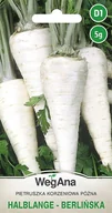 Nasiona i cebule - Pietruszka korzeniowa późna Halblange - Berlinska TOR 5g nasiona - WegAna - miniaturka - grafika 1