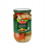 Pasztet i przetwory mięsne - WARZYWA MARYNOWANE MIX 720g DURRA - miniaturka - grafika 1