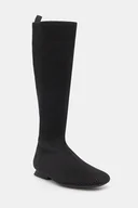 Kozaki damskie - Camper kozaki Casi Myra kolor czarny na płaskim obcasie K400801-001 - miniaturka - grafika 1