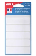 Etykiety do drukarek - APLI 111947 etykiety, białe, 20 x 75 mm, 35 sztuk - miniaturka - grafika 1