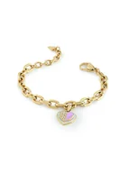 Bransoletki - Bransoletka Damska Guess Lovely Jubb03034Jwyglcs - miniaturka - grafika 1