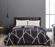 Narzuty - DecoKing Narzuta dwustronna Home - Grafitowy 240x260 cm - miniaturka - grafika 1