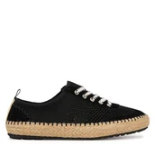 Espadryle damskie - Espadryle EMU Australia Jaida W13274 Czarny - miniaturka - grafika 1