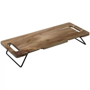 Taca do serwowania TRIBECART 48 x 20 cm drewno 173766 - Tace i patery - miniaturka - grafika 1