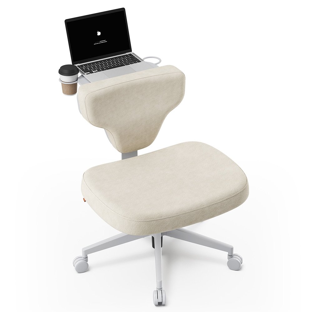 Newtral FP-A Freedom-X Multi-Posture Cross Legged Chair Without Armrest - Apricot