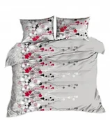 Pościel - pościel z bawełny płaskiej 160x220 + 2 poszewki B 157 zakazany kwiat - miniaturka - grafika 1