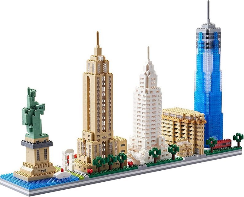 Klocki Kolekcjonerskie New York Nowy Jork 4780 el.