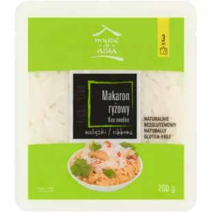 House of Asia Makaron ryżowy świeży wstążki 200 g - Makaron - miniaturka - grafika 1