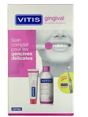 Produkty na nieświeży oddech - VITIS VITIS GINGIVAL ZESTAW 3w1: płyn 500ml + pasta 100ml + szczoteczka - miniaturka - grafika 1