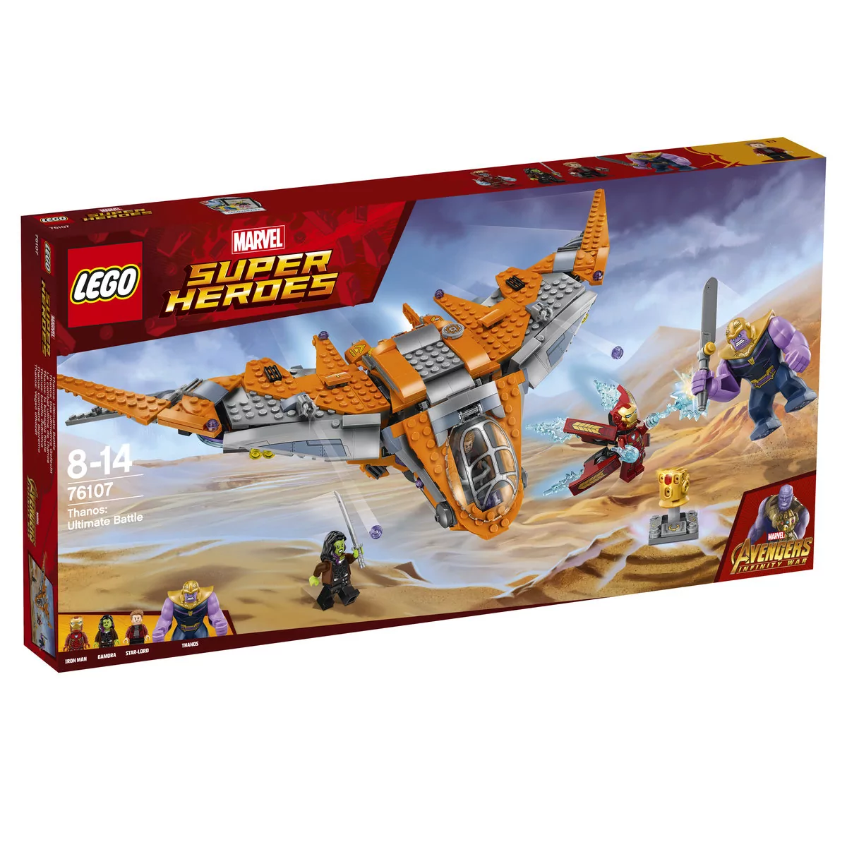 LEGO Marvel Super Heroes Avengers Good Guy Flyer 76107