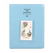 Albumy fotograficzne - NA LoveInstant Duży Album Zdjęcia 128x do INSTAX MINI 7 8 9 11 Niebieski Jasny SB6596 - miniaturka - grafika 1