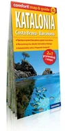 Przewodniki - ExpressMap praca zbiorowa comfort! map&guide XL Katalonia Costa Brava, Barcelona 2w1. Laminowany map&guide XL 1:300 000 - miniaturka - grafika 1