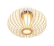 Lampy sufitowe - Briloner 3759011 - Lampa sufitowa 1xE27/10W/230V śr. 40 cm bambus - miniaturka - grafika 1