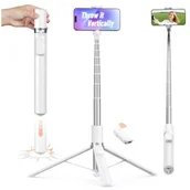 Selfie stick - Uchwyt selfie TELESIN P1-TSS-002 Biały - miniaturka - grafika 1