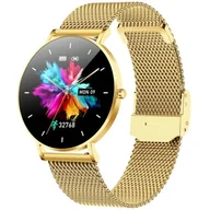 Smartwatch - MANTA Alexa Lux Złoty - miniaturka - grafika 1