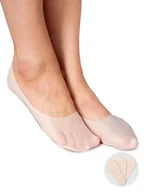 Skarpetki damskie - Skarpety stopki damskie laserowe cienkie beżowe 3PAK 36-41 YOCLUB - miniaturka - grafika 1