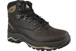 Buty trekkingowe męskie - Grisport Buty męskie Marrone Dakar Trekking ciemnobrązowe r 46 11205D15G 11205D15G/46 - grafika 1