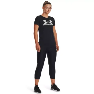 Koszulka damska Under Armour Tech Solid Script SSC - Koszulki sportowe damskie - miniaturka - grafika 4