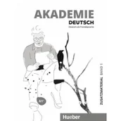 Książki do nauki języka niemieckiego - Hueber Akademie Deutsch A1+ T.1 materiały dodatkowe praca zbiorowa - miniaturka - grafika 1