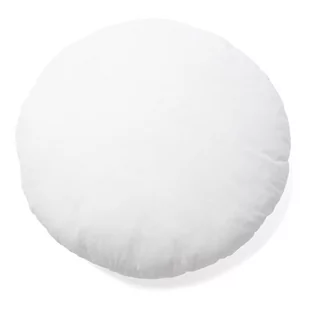Białe wypełnienie do poduszki Kave Home Fluff, ø 45 cm - Poduszki - miniaturka - grafika 1