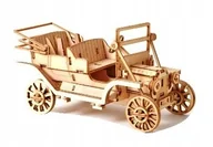 Puzzle - DREWNIANY ZABYTKOWY SAMOCHÓD, PUZZLE 3D - STARY KLASYK 42 ELEMENTY - miniaturka - grafika 1