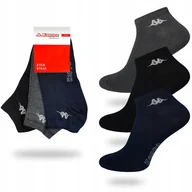 Skarpetki męskie - Skarpety 3-PAK zestaw KAPPA SNEAKER stopki - 35-38 - miniaturka - grafika 1