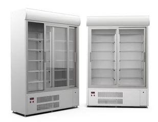 Szafa chłodnicza przeszklona CEBEA WESTA SCh-1-2/800 - Szafy i witryny chłodnicze - miniaturka - grafika 1