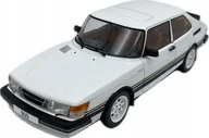 Samochody i pojazdy dla dzieci - SAAB 900 Turbo 1981 white krokodyl 1:18 MCG 18339 - miniaturka - grafika 1