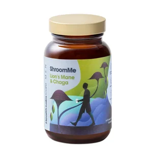 Health Labs ShroomMe Men Lion’s Mane&Chaga, 45,5 g - Układ nerwowy - miniaturka - grafika 1