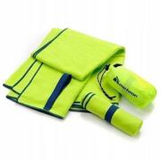 Ręczniki - Meteor Ręcznik sportowy szybkoschnący Meteor S 42x55 cm zielony 31566 - miniaturka - grafika 1