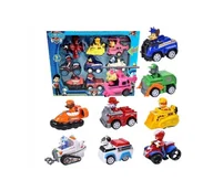 Samochody i pojazdy dla dzieci - Psi Patrol 9 Figurek Autka Pojazdy Z Napęd Zestaw - miniaturka - grafika 1