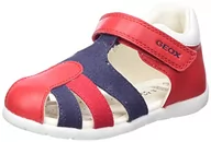 Buty dla chłopców - Geox B ELTHAN Boy Sandal, RED/DK Navy, 25 EU, Red Dk Navy, 25 EU - miniaturka - grafika 1