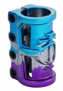 Oath Cage SCS V2 zacisk do hulajnogi wyczynowej Blue Purple Titanium - Części rowerowe - miniaturka - grafika 1