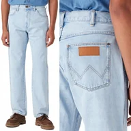 Spodnie męskie - Wrangler FRONTIER RELAXED STRAIGHT Stone Meadow DżINS BEZ STRECZU W32 L34 - miniaturka - grafika 1