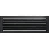 Akcesoria kominkowe - Kratki.pl KRATKA KOMINKOWA FRESH GRAFITOWA 170X490 MM 49G/FRESH - miniaturka - grafika 1