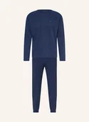 Piżamy męskie - Tommy Hilfiger Piżama blau - TOMMY HILFIGER - miniaturka - grafika 1
