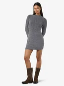 Sukienki - Noisy may Sukienka dzianinowa w kolorze szarym - miniaturka - grafika 1