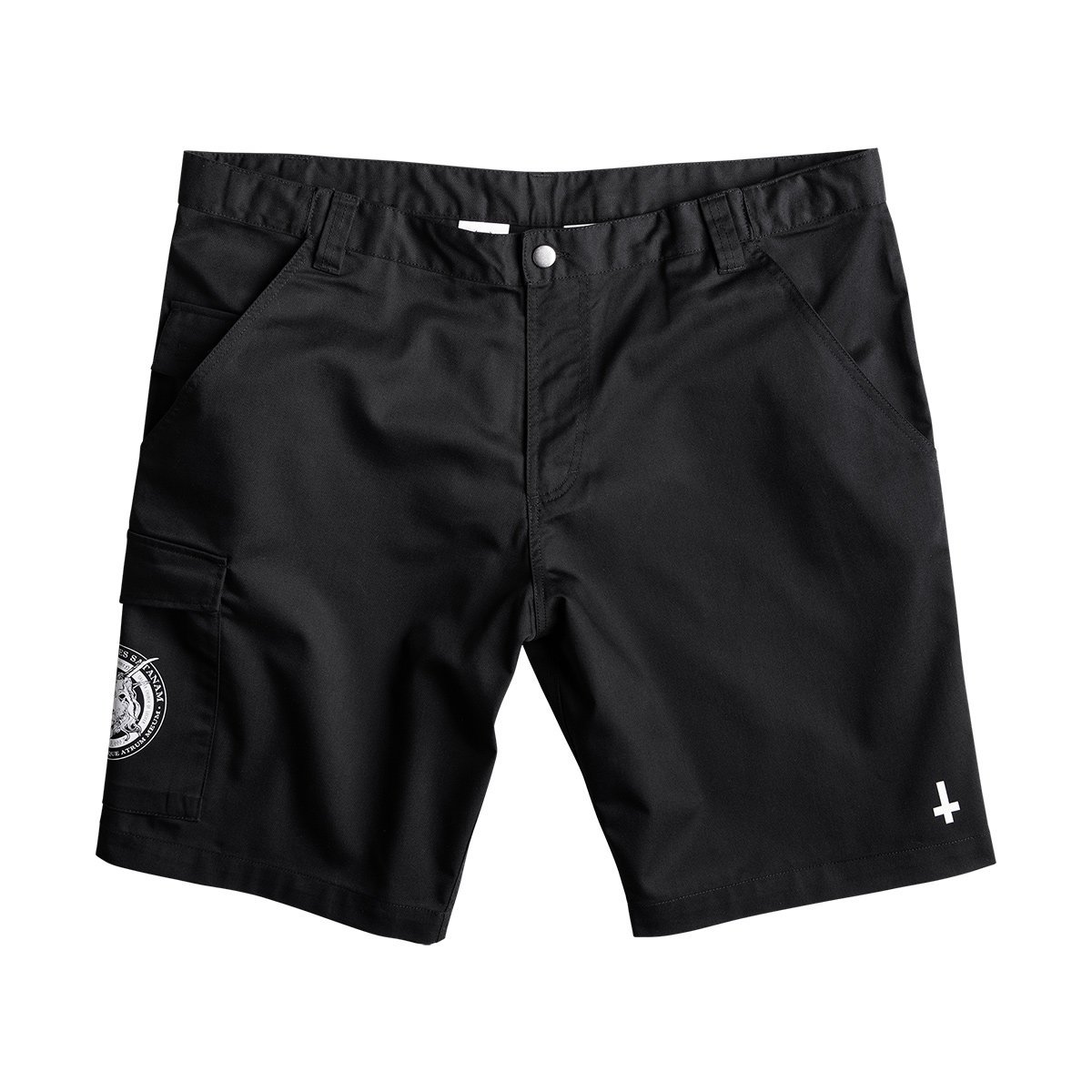 spodnie bojówki krótkie AMENOMEN - CHURCH OF SATAN (OMEN053)-XL