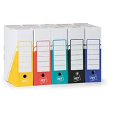 Pudła i kartony archiwizacyjne - HIT Office Pudełko do archiwizacji Color 213.05 - miniaturka - grafika 1